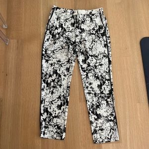Banana Republic ink blot slacks